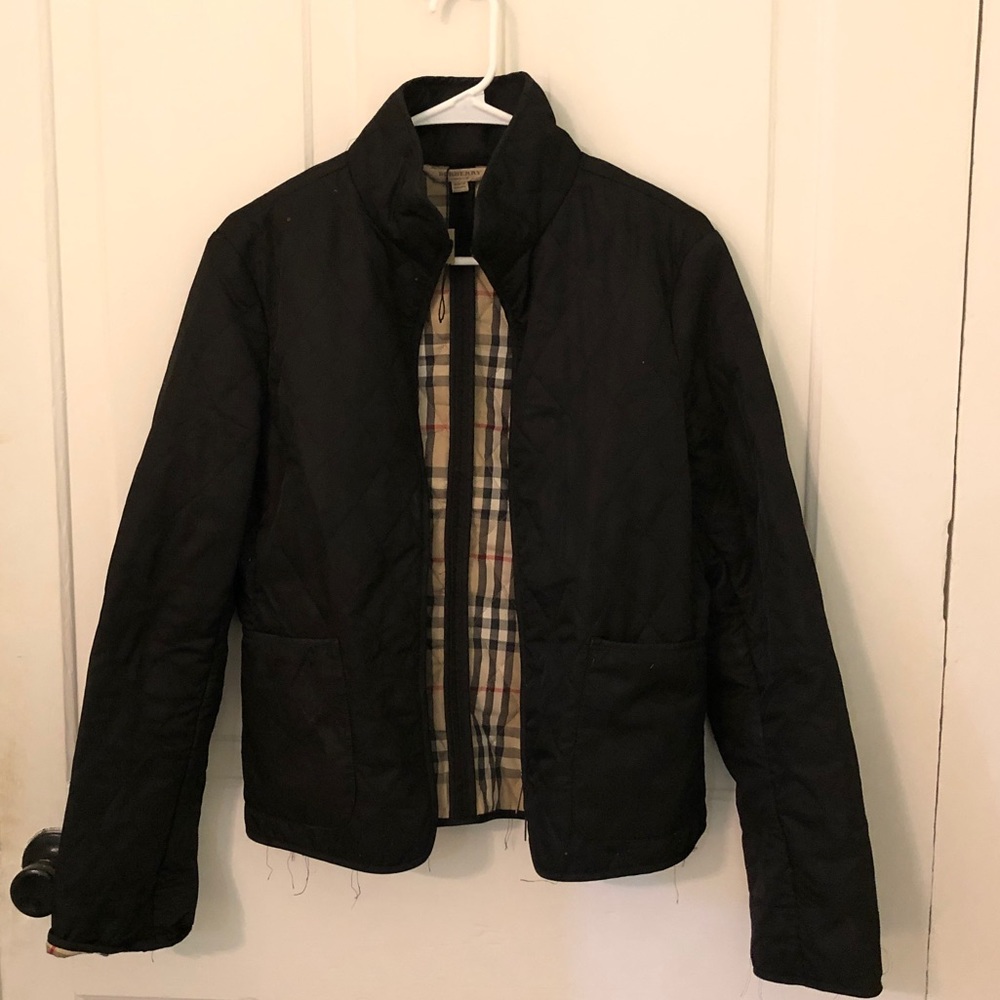 Black Burberry Jacket